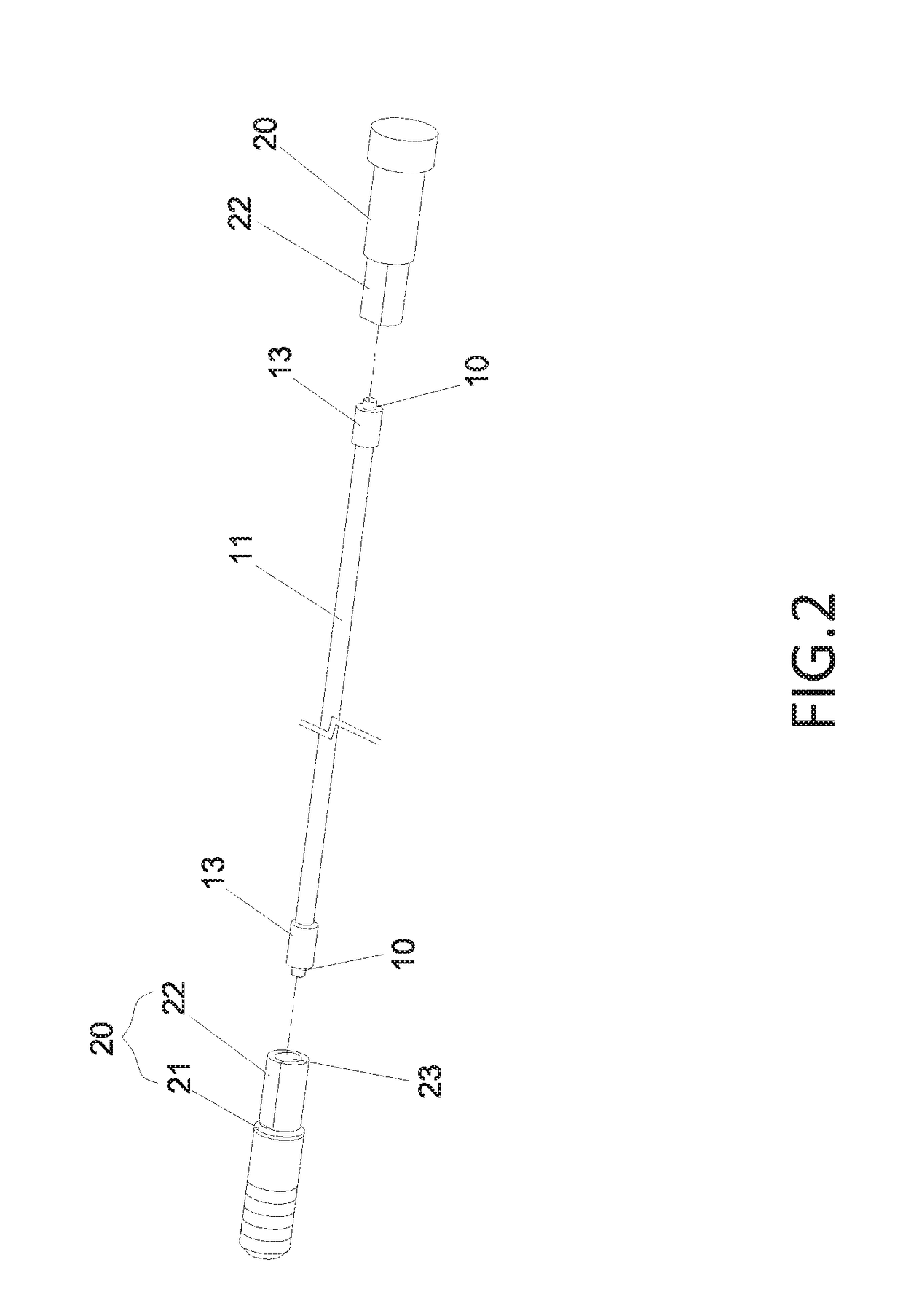 Bearing cable structure while fabricating panel