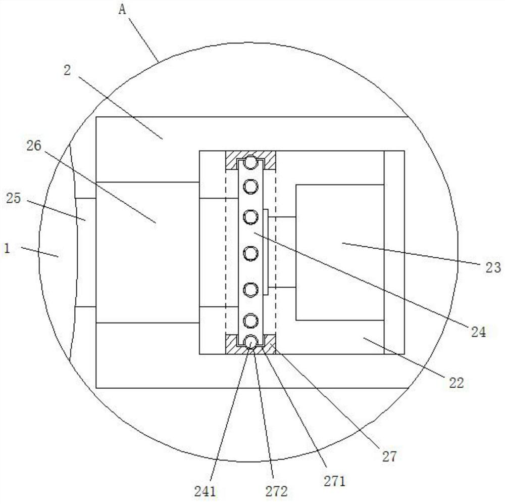 Adjustment mechanism of gynecological clinical uterine curettage device