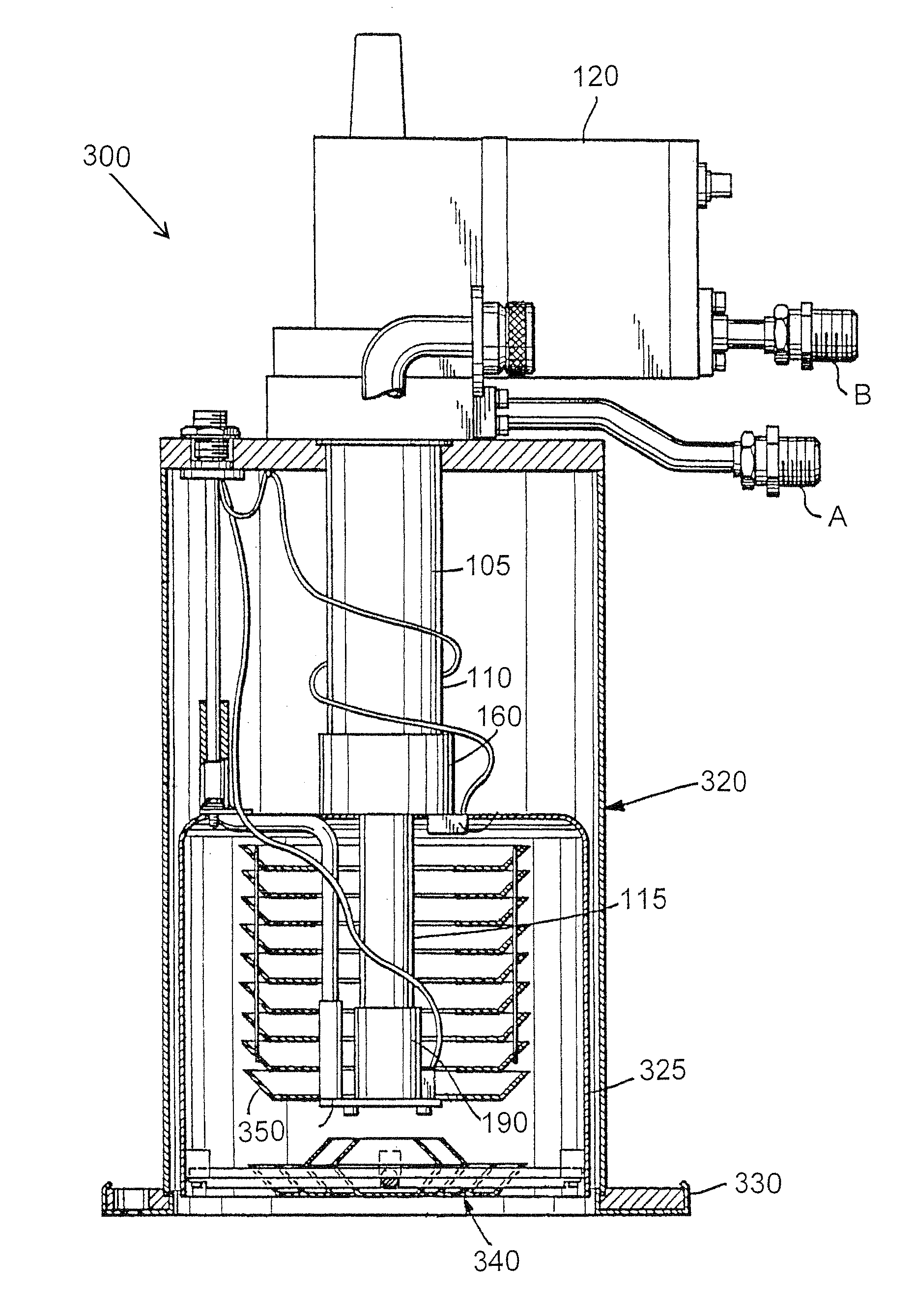 Cryogenic pump employing tin—gallium alloys and methods of use