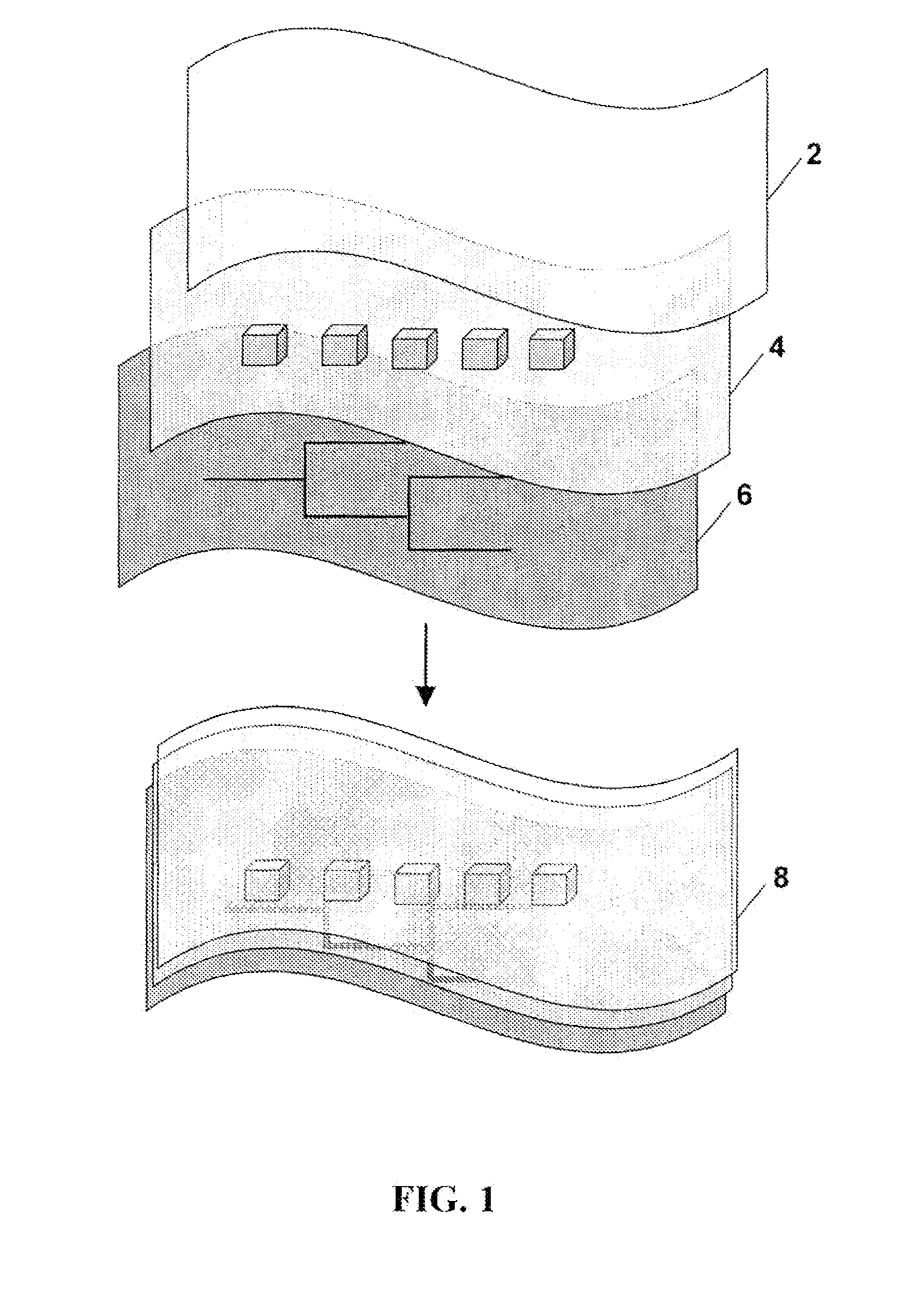 Arbitrarily-shaped multifunctional structures and method of making