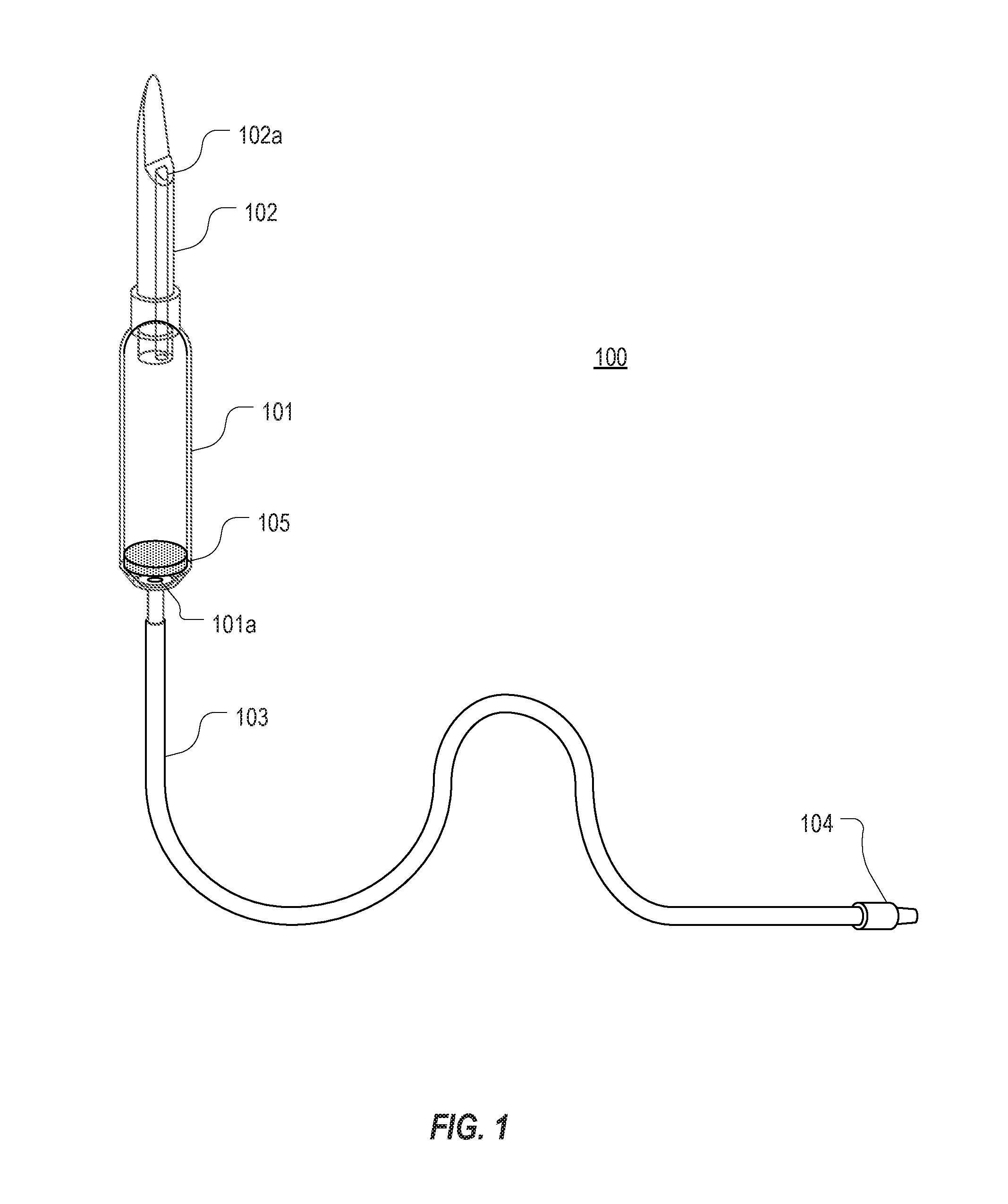 Iv set having an air stop membrane