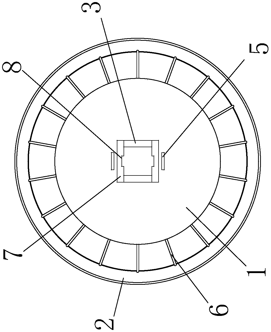 A feeding pan for poultry