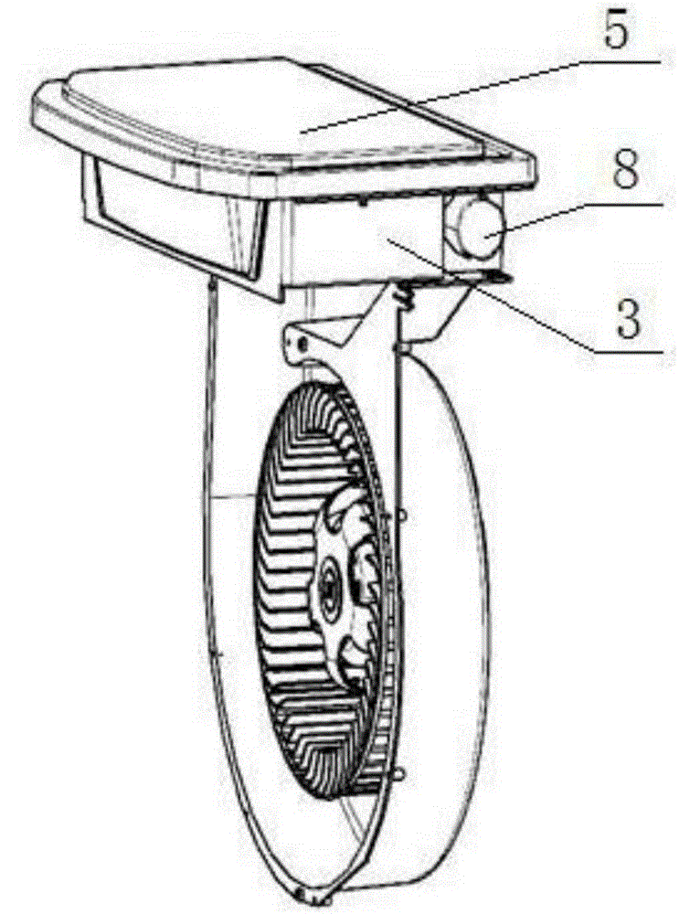 Air purifier with air guide grating device