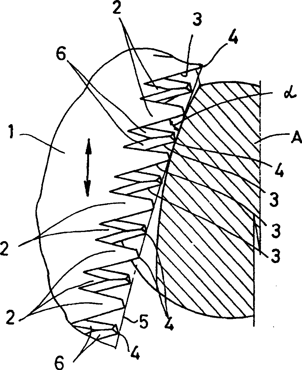 Curved saw