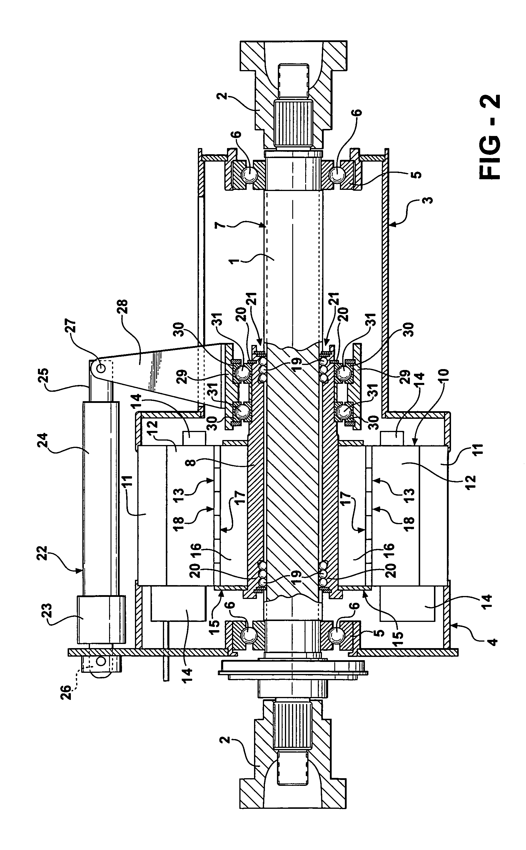 Brushless permanent magnet motor/generator with axial rotor decoupling to eliminate magnet induced torque losses