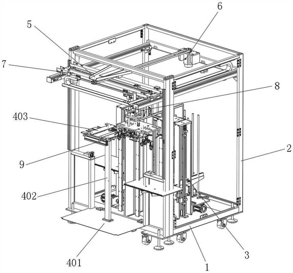 Multifunctional feeding equipment for intelligent hot press