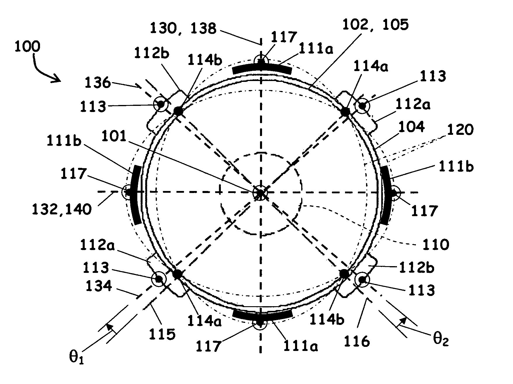 Vibrating inertial rate sensor utilizing skewed drive or sense elements