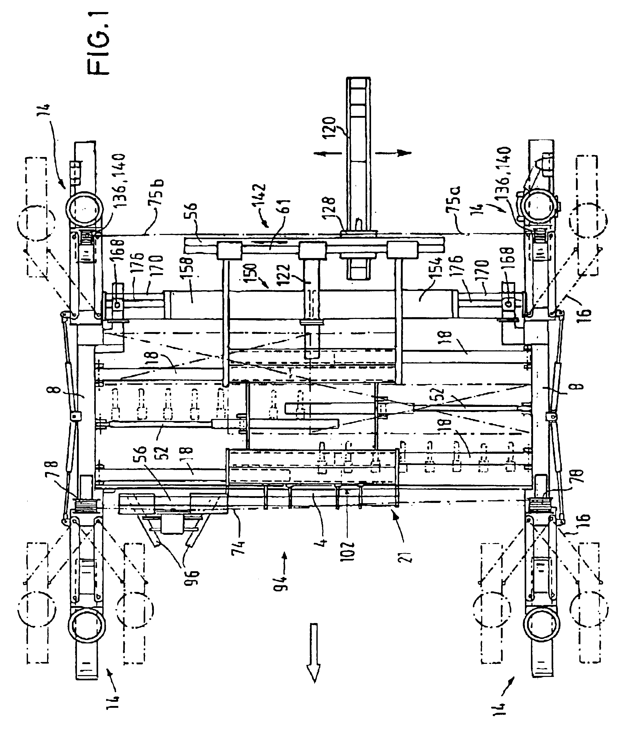 Slip form paver