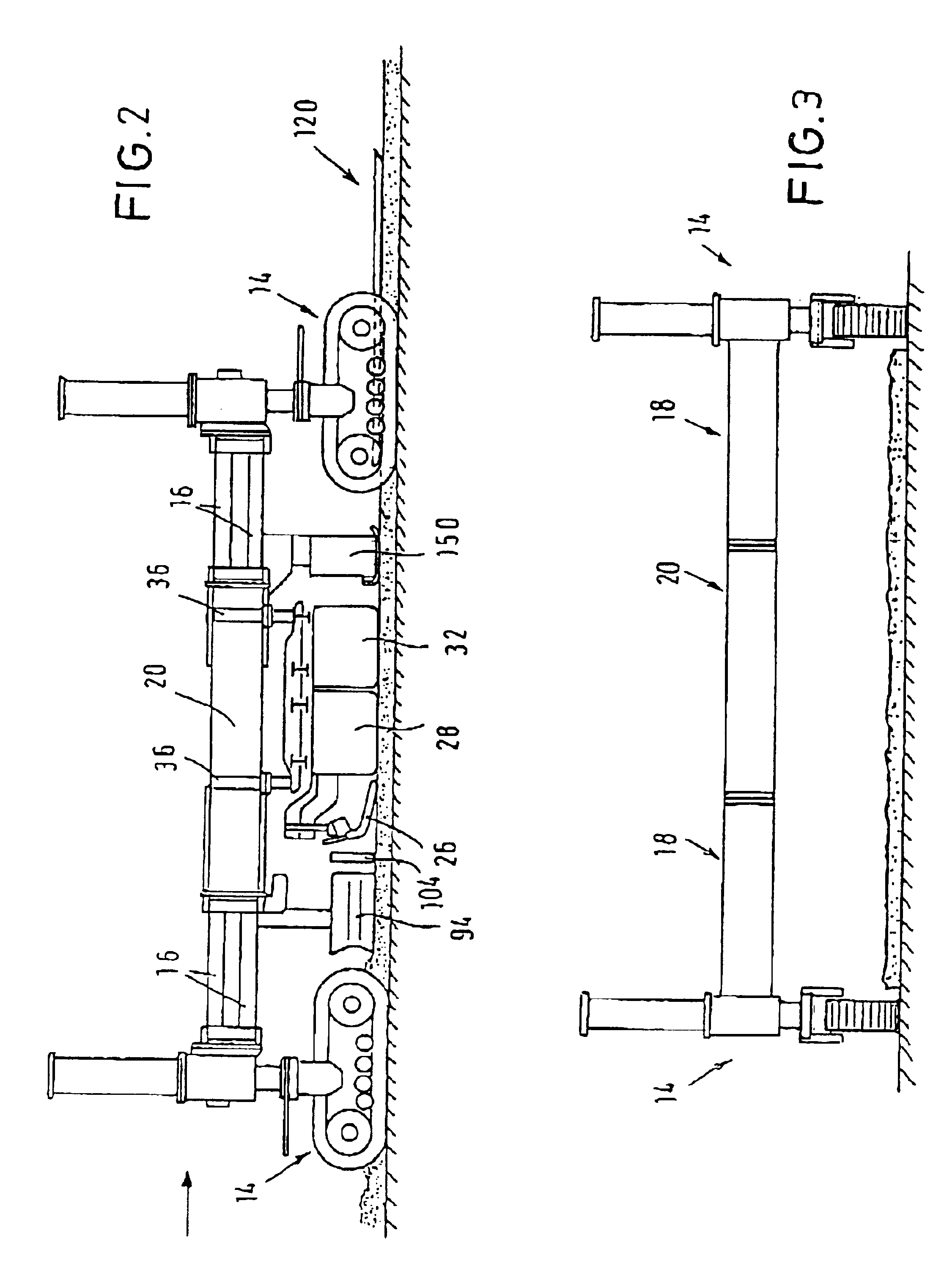 Slip form paver