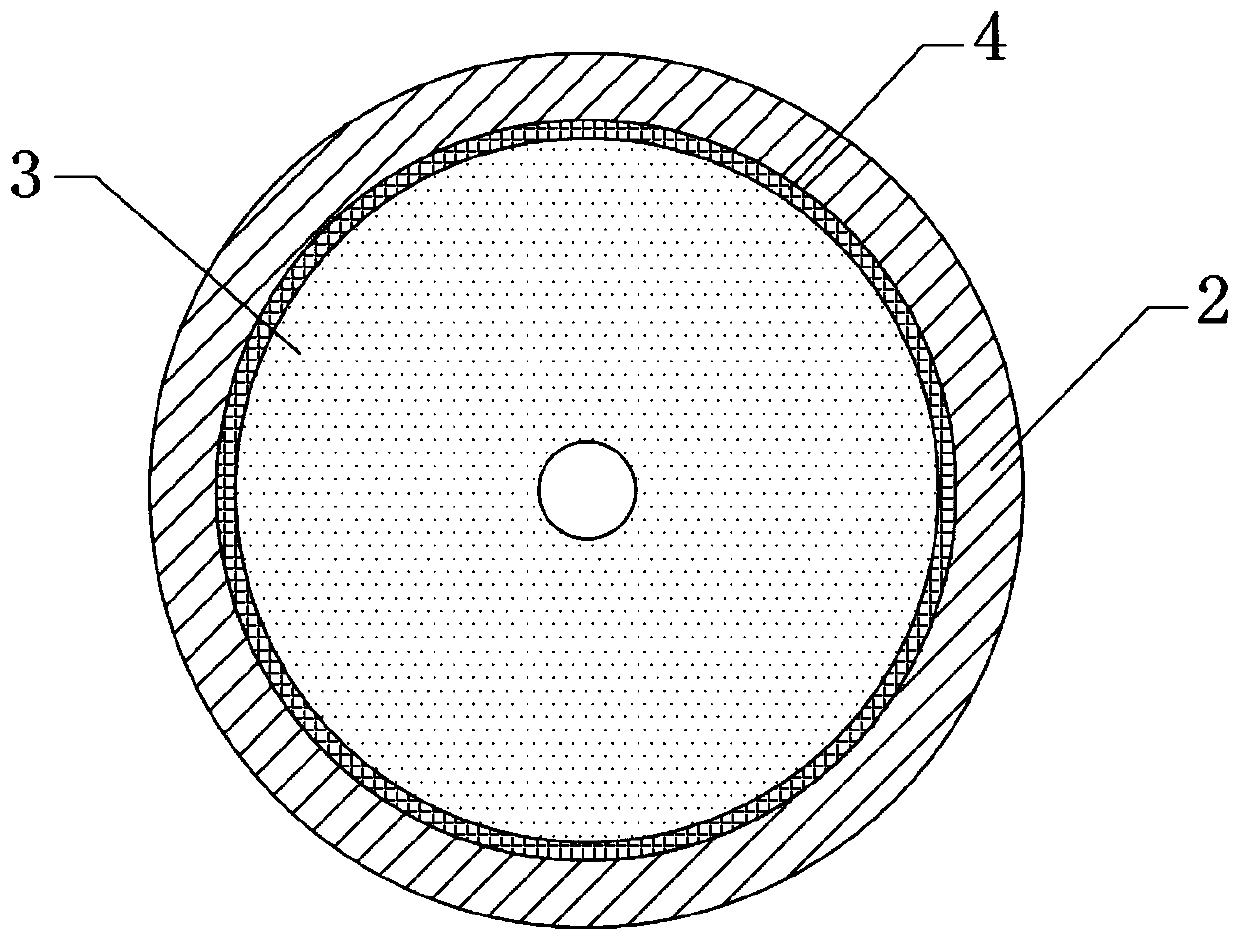 Accident resistant rod-shaped nuclear fuel element and preparation method thereof