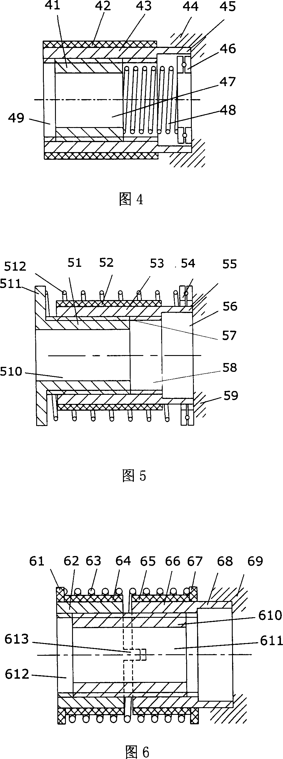 A screw thread driving polyhedral supersonic micro motor with pre-pressure mechanism