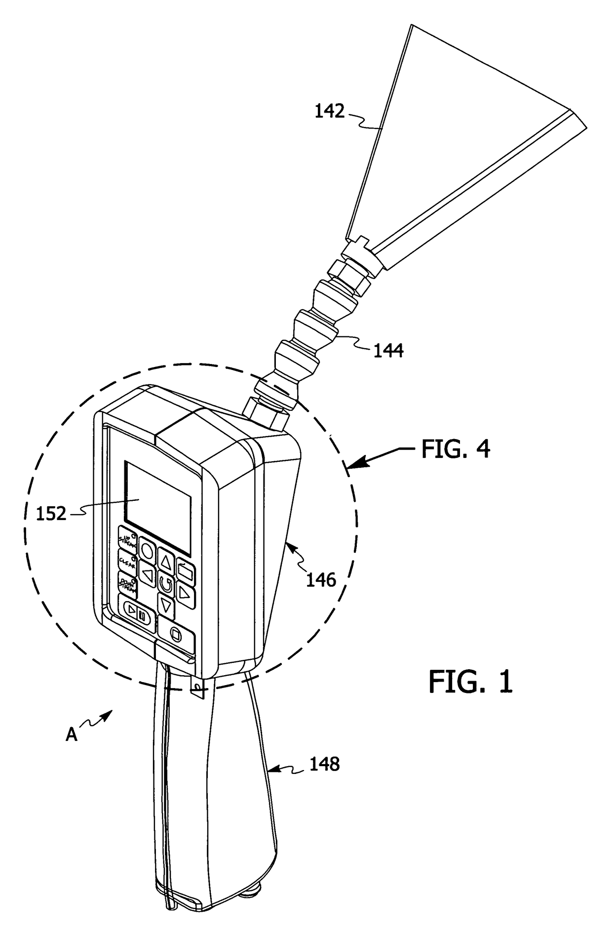 Apparatus for testing a filter