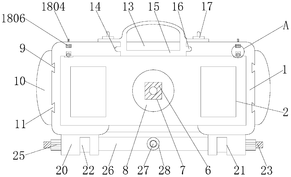 Protection device for network quality and safety tester