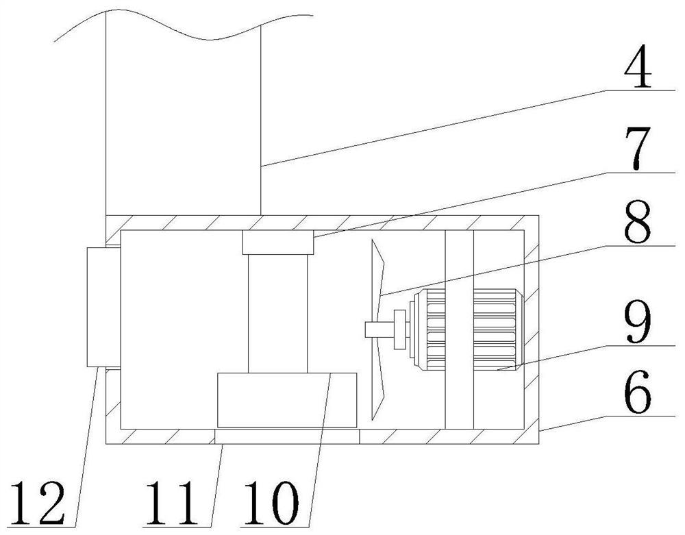 An infrared thermometer equipped with a rapid cooling mechanism