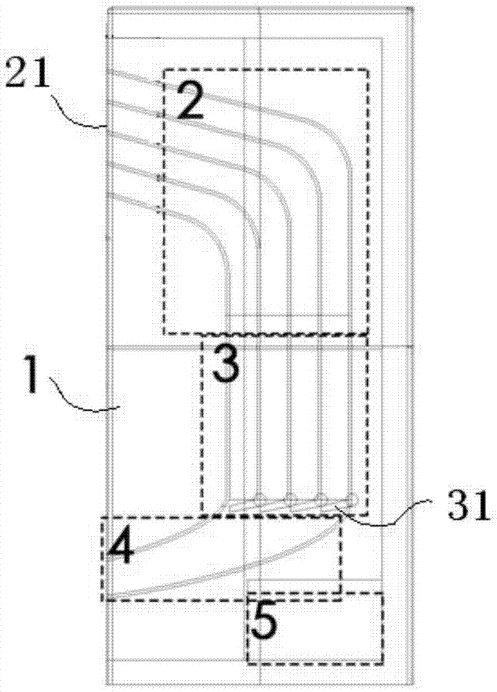 A heat pump type automatic vending machine with goods storage and cooling and heating functions separated