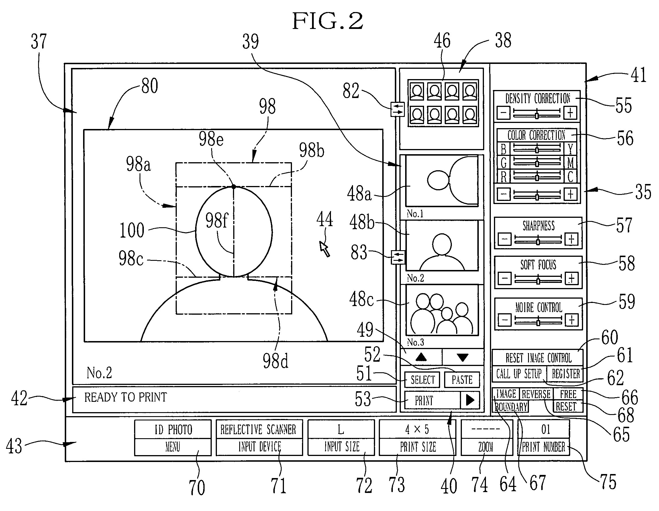 Image cropping and synthesizing method, and imaging apparatus