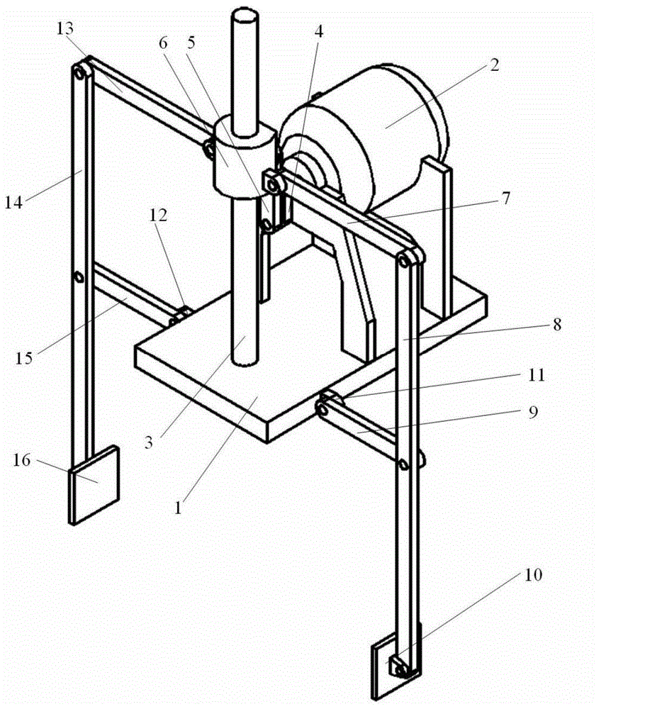 Controllable metamorphic type stacking mechanical arm mechanism