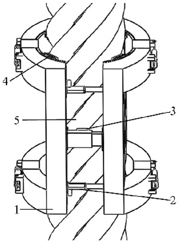 Multi-adaptive steel wire rope flaw detection robot and use method thereof