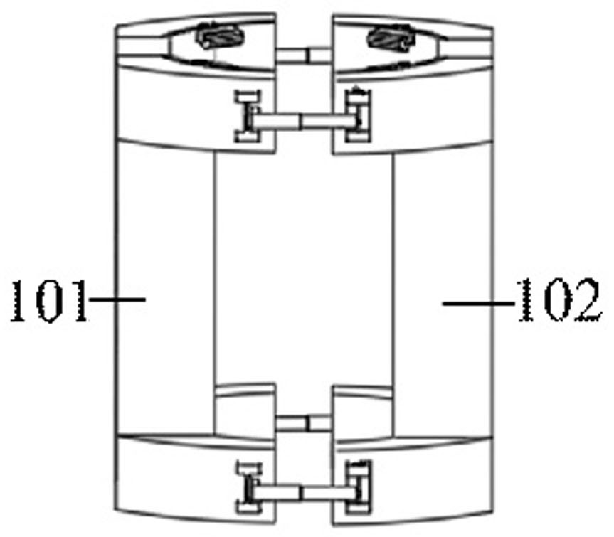 Multi-adaptive steel wire rope flaw detection robot and use method thereof