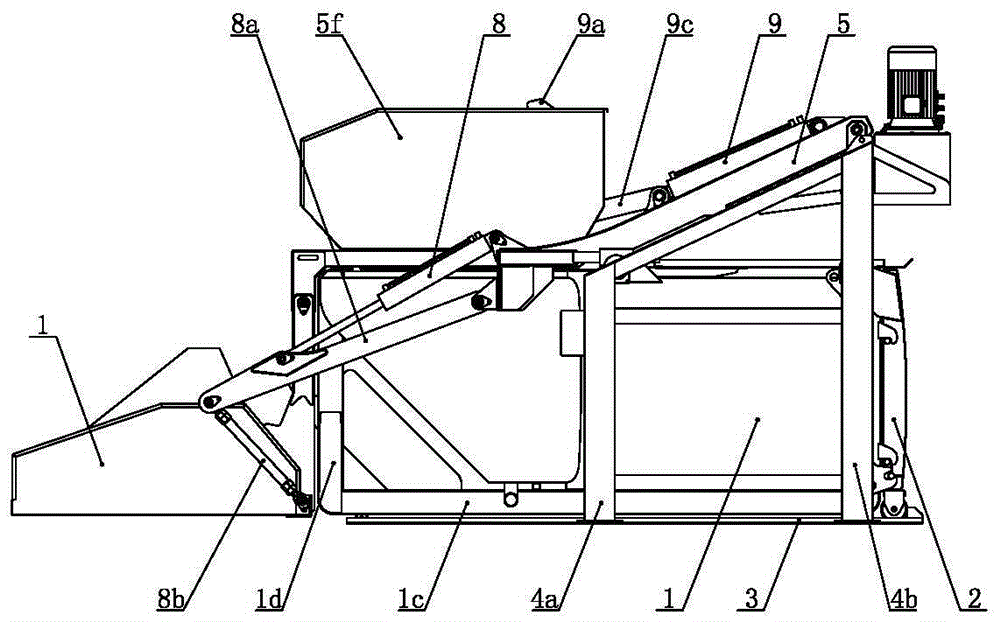 A control system and control method for compression equipment in a garbage transfer station