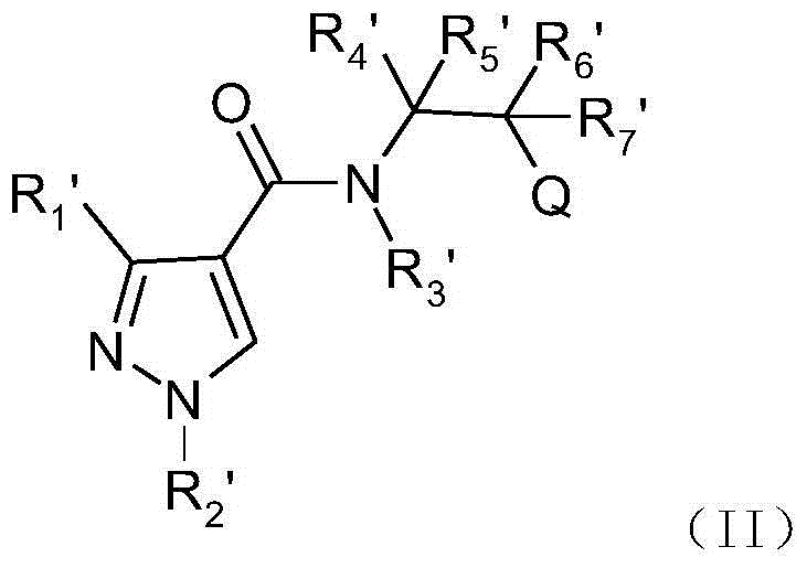 Phenyl pyrazole amide derivatives as well as preparation method and application thereof