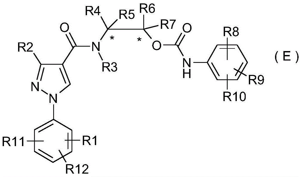 Phenyl pyrazole amide derivatives as well as preparation method and application thereof