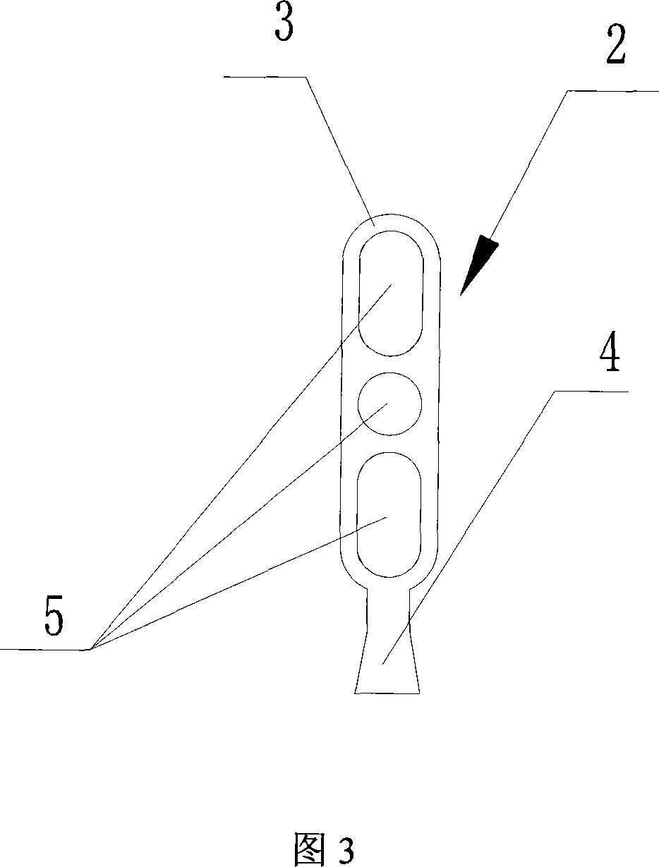 A wind channel heat radiator