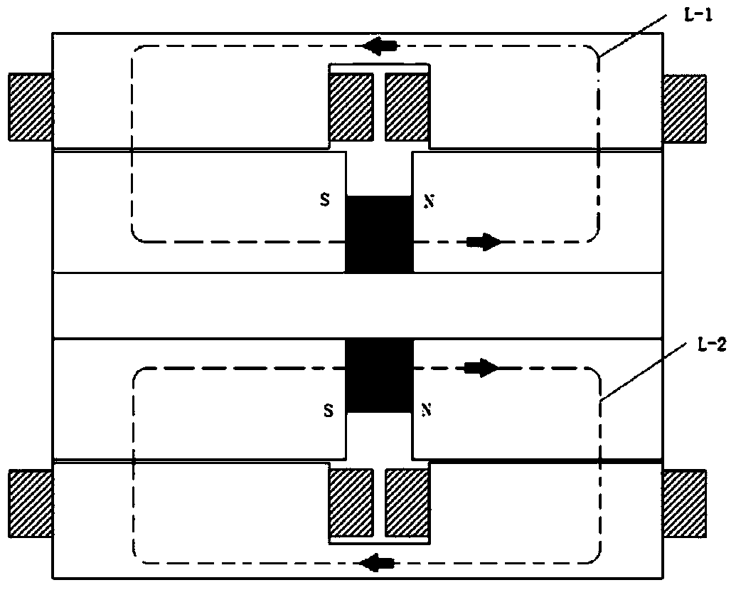 Single-phase transverse flux full-control switched reluctance motor