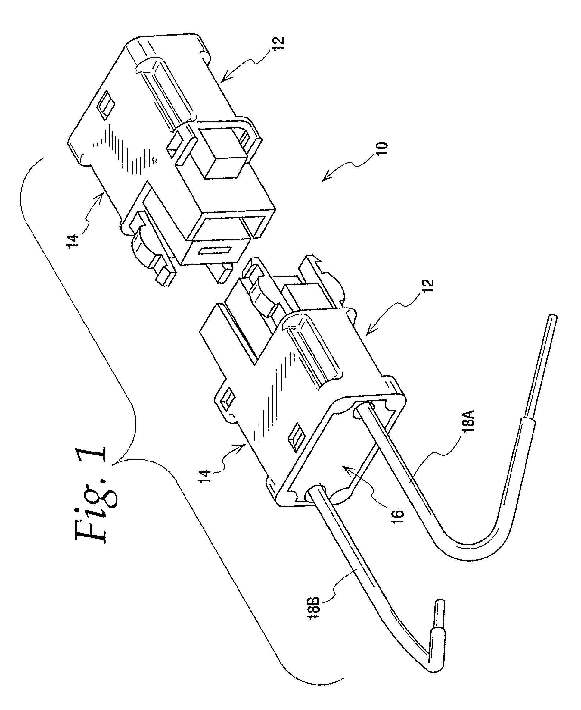 Electrical Disconnect With Push-In Connectors