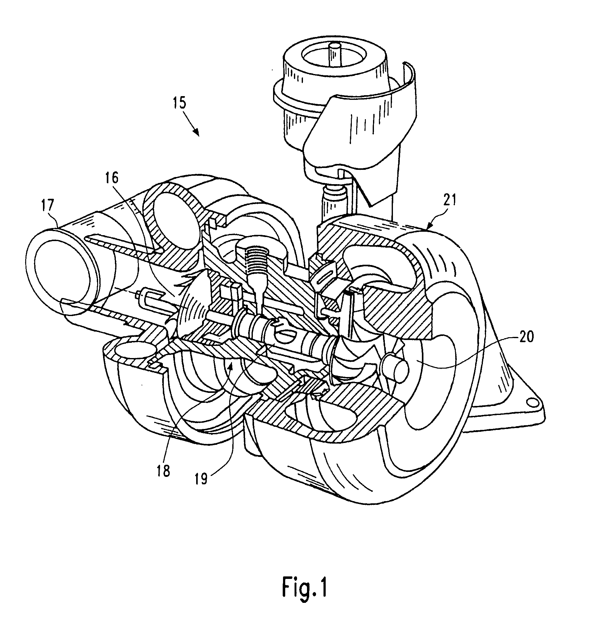 Turbocharger of variable turbine geometry