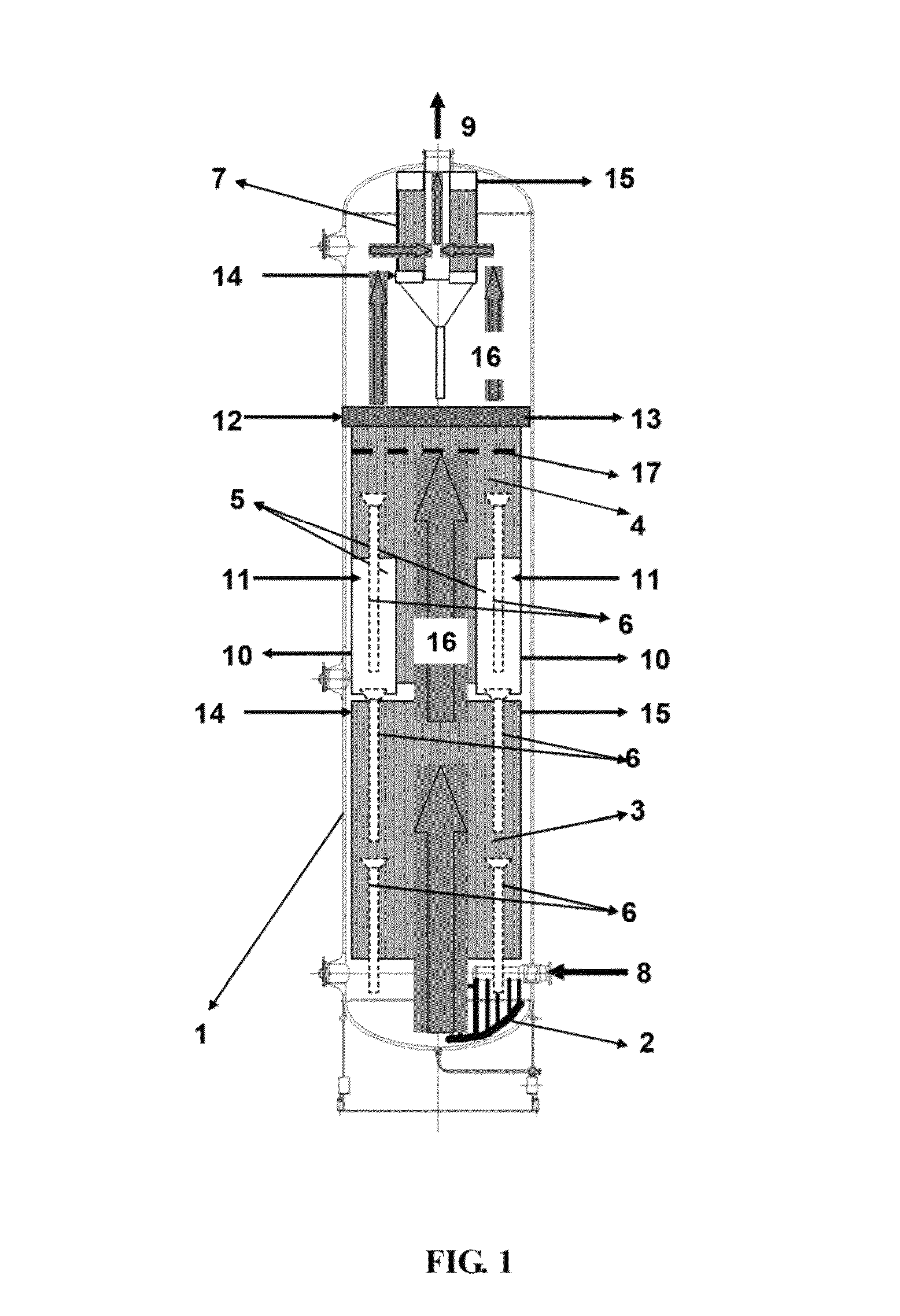 Gas-liquid-solid three-phase suspension bed reactor for fischer-tropsch synthesis and its applications