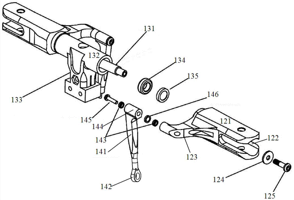 Super-miniature fuel oil unmanned helicopter