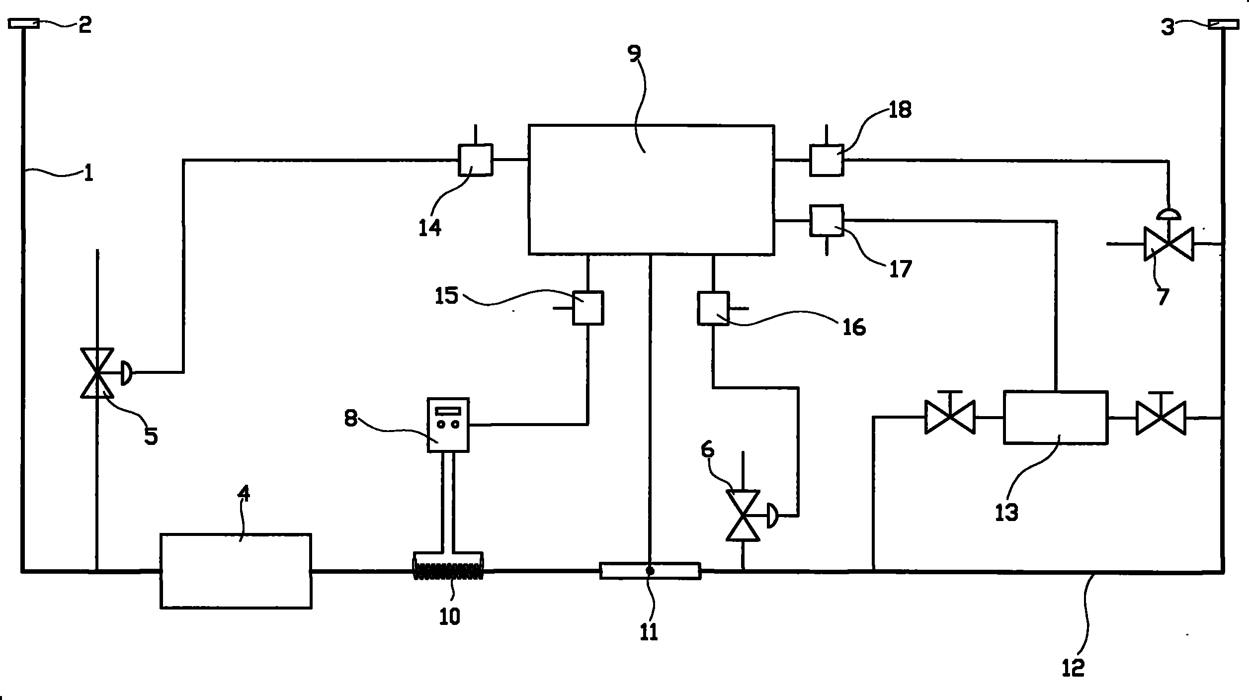 Device for physically treating industrial circulating water