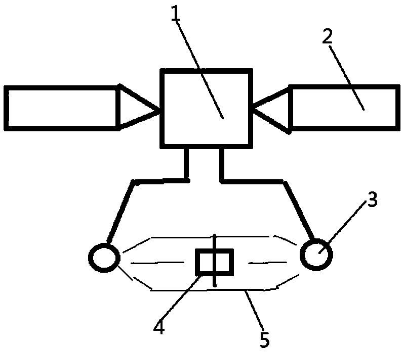 A space non-cooperative target electromagnetic eddy current racemization capture device and method