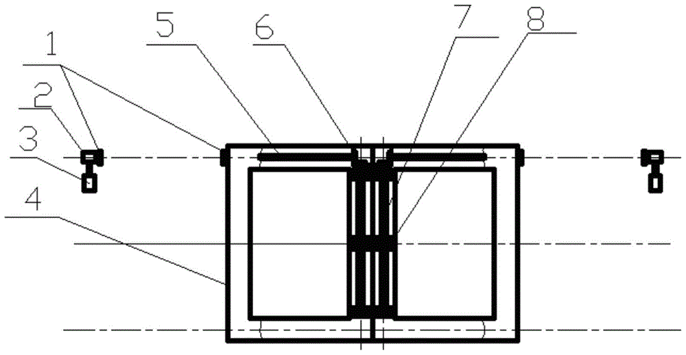 An automatic steering device for removing the dead point of the connecting rod