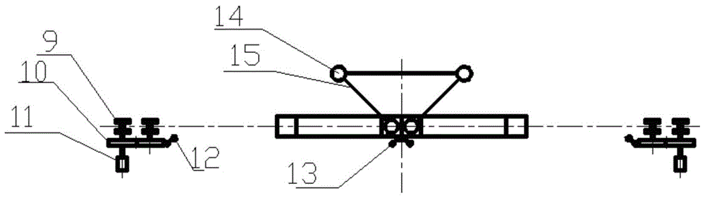 An automatic steering device for removing the dead point of the connecting rod