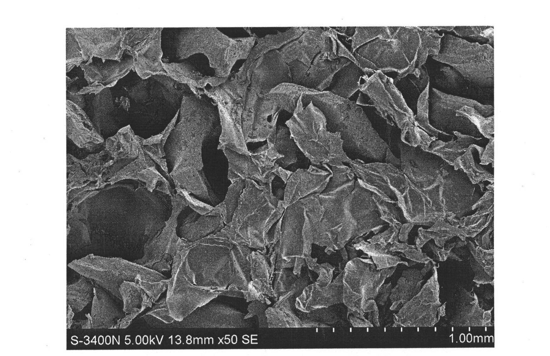 Preparation method of natural bone repairing material with pre-plasticity