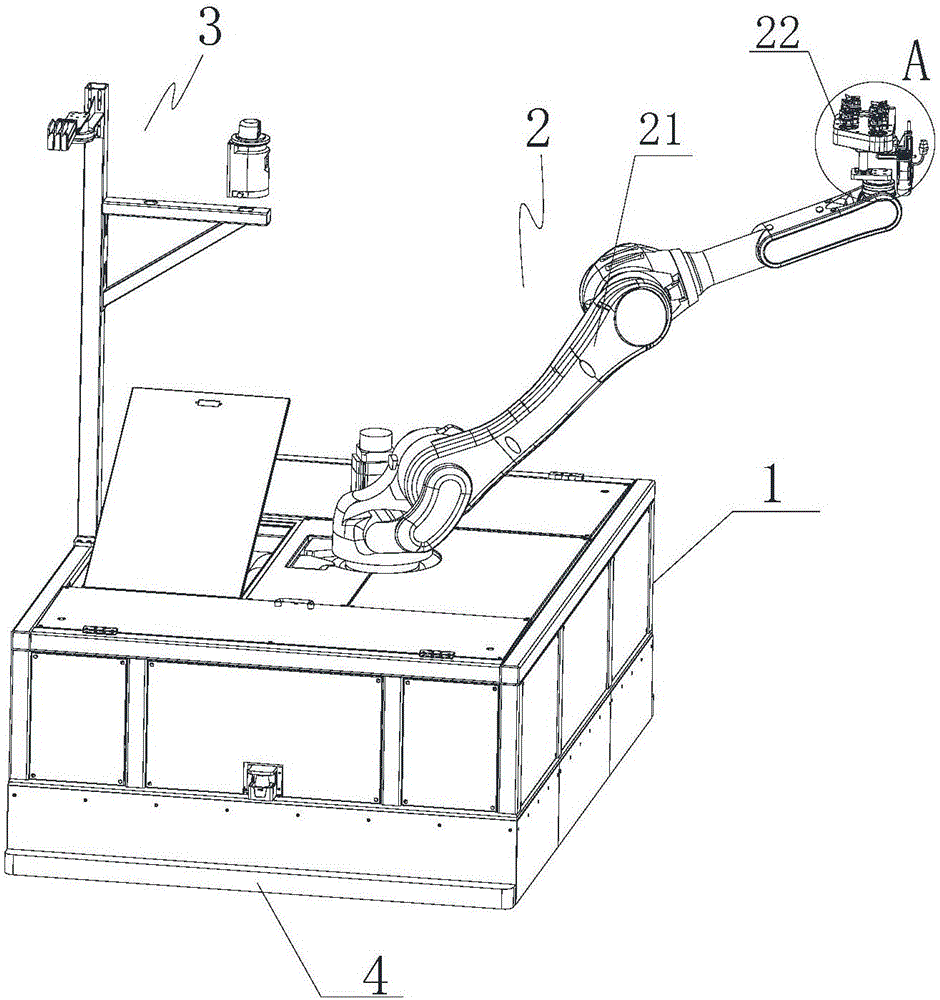 Automatic plate cleaning system