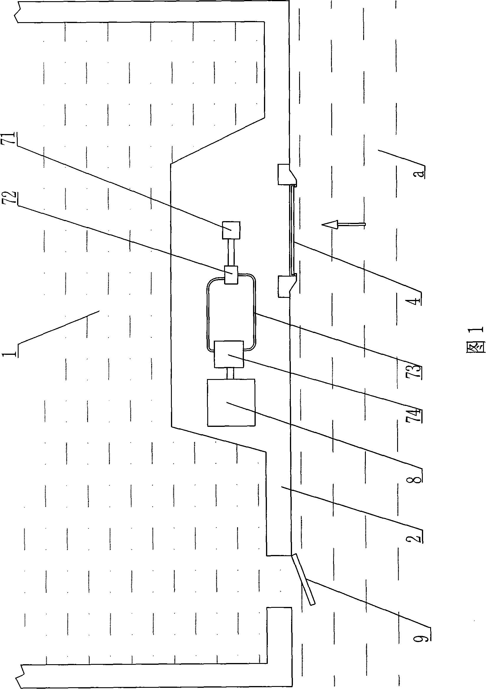 Tidal generating equipment as well as generating method thereof