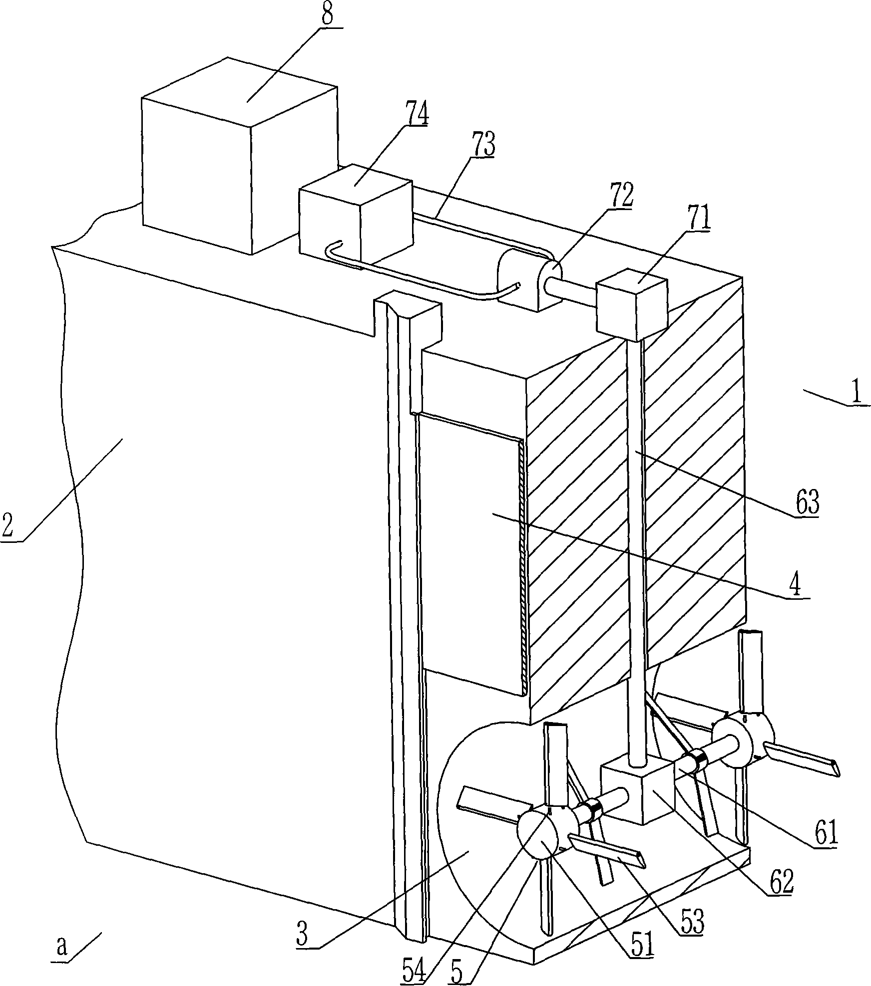 Tidal generating equipment as well as generating method thereof