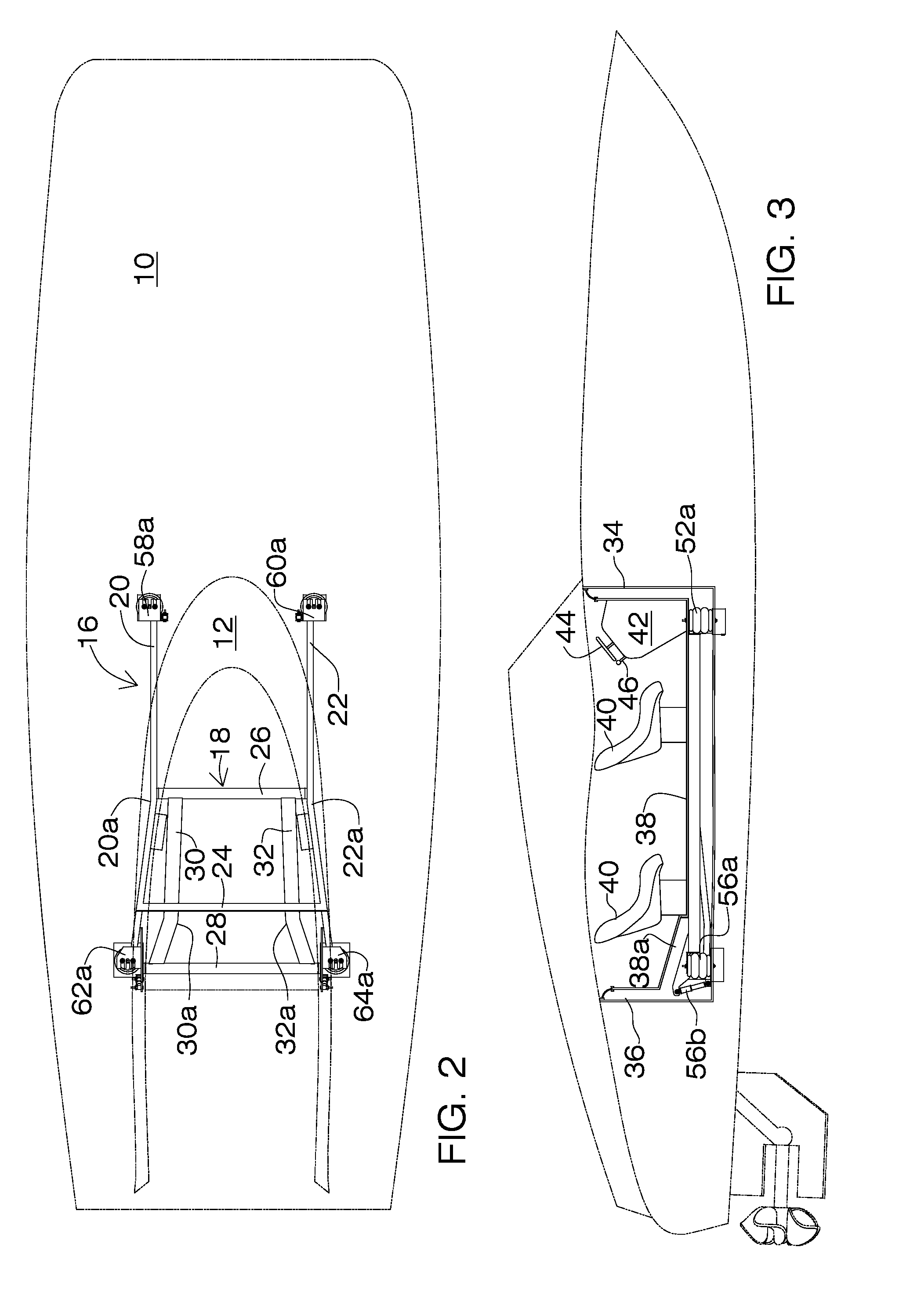 Shock absorbing cockpits