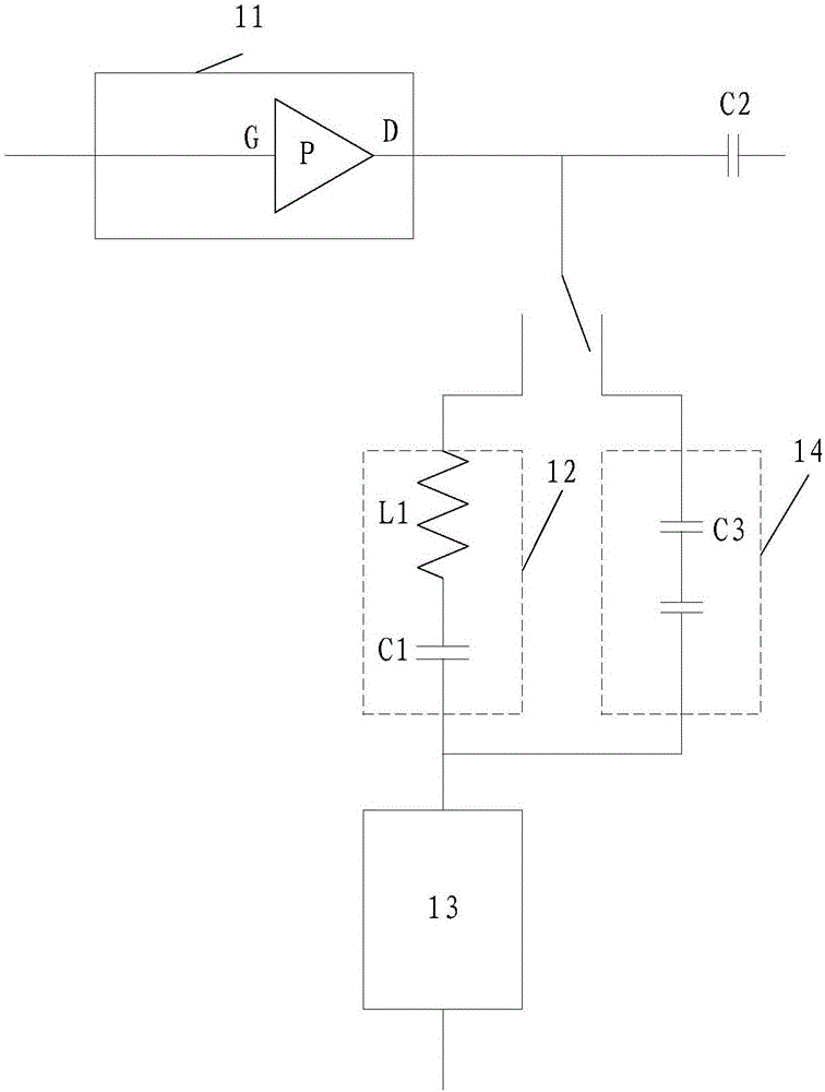 Terminal performance improvement circuit and mobile terminal