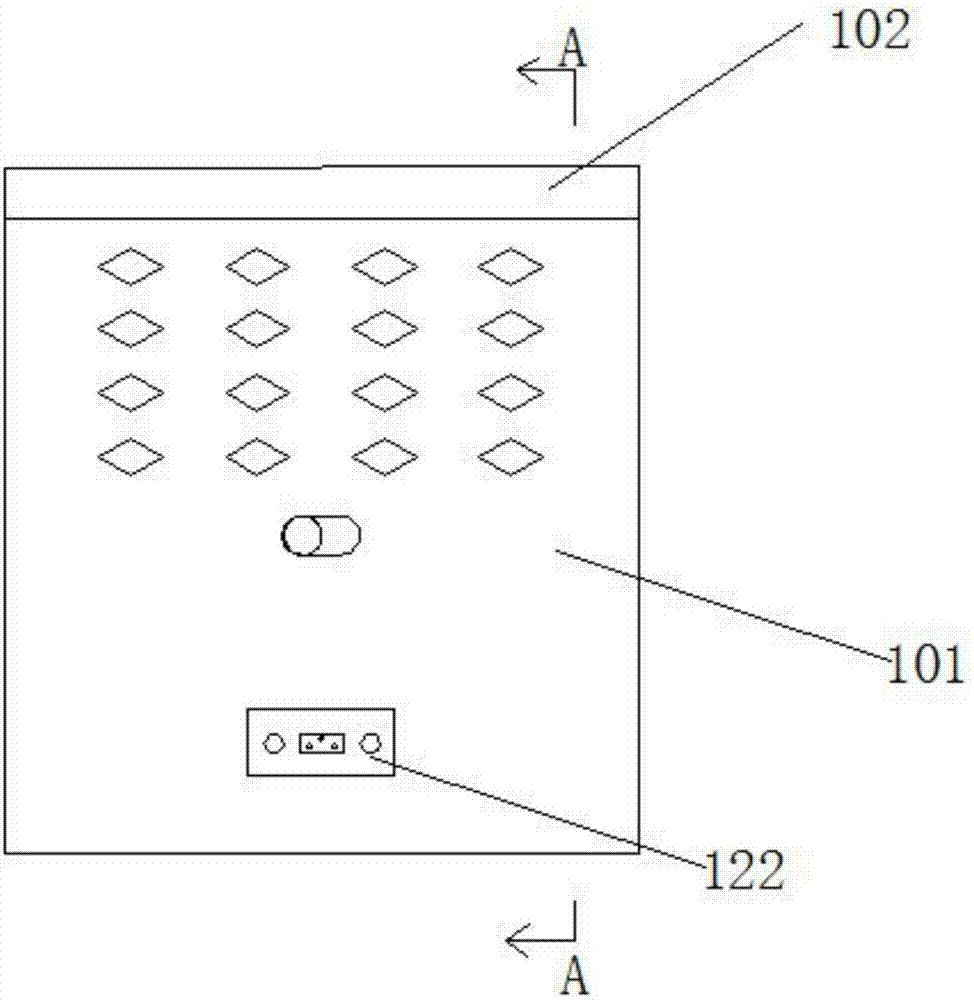 Air-cooled battery pack with high heat dissipation efficiency