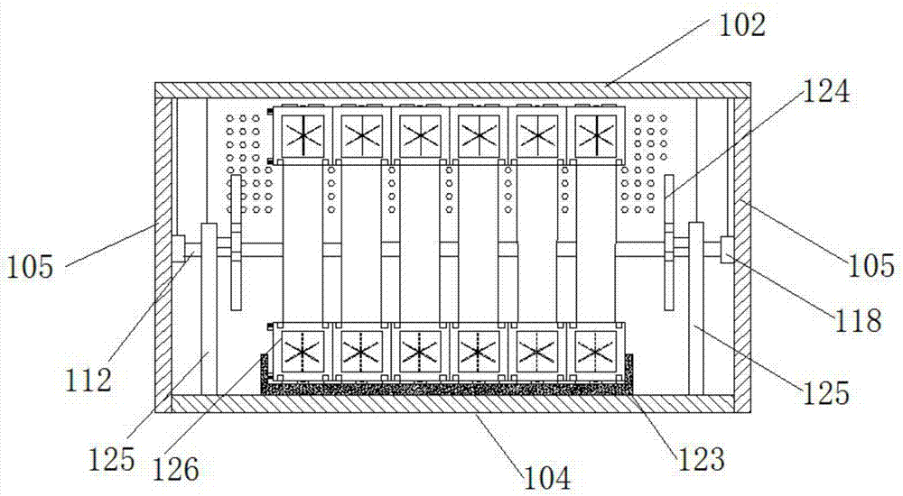 Air-cooled battery pack with high heat dissipation efficiency