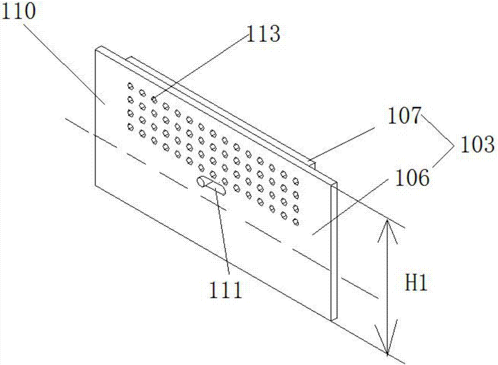 Air-cooled battery pack with high heat dissipation efficiency