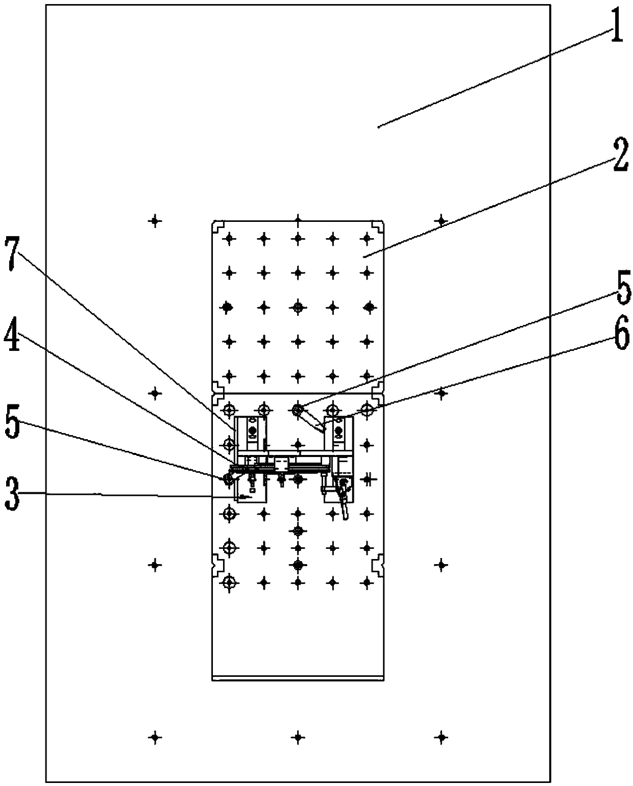 Quick positioning measuring device and method for three-coordinate fixture