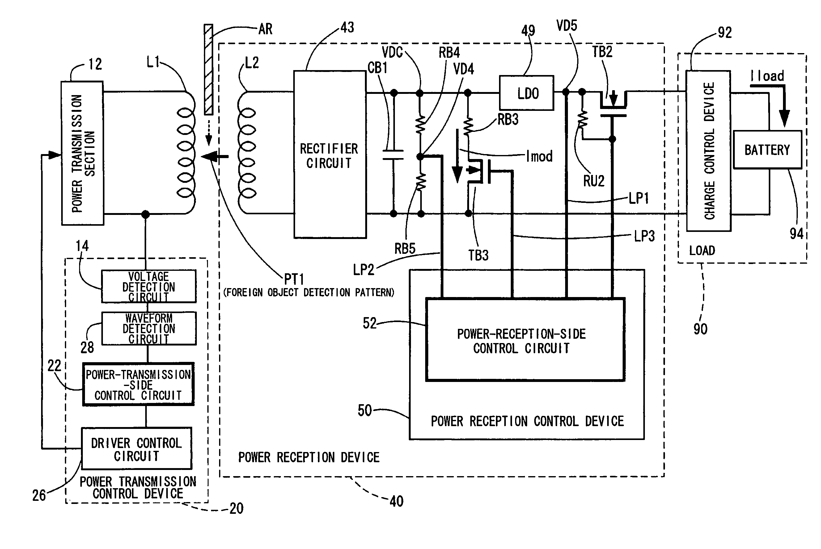 Power reception control device, power transmission control device, non-contact power transmission system, power reception device, power transmission device, and electronic instrument