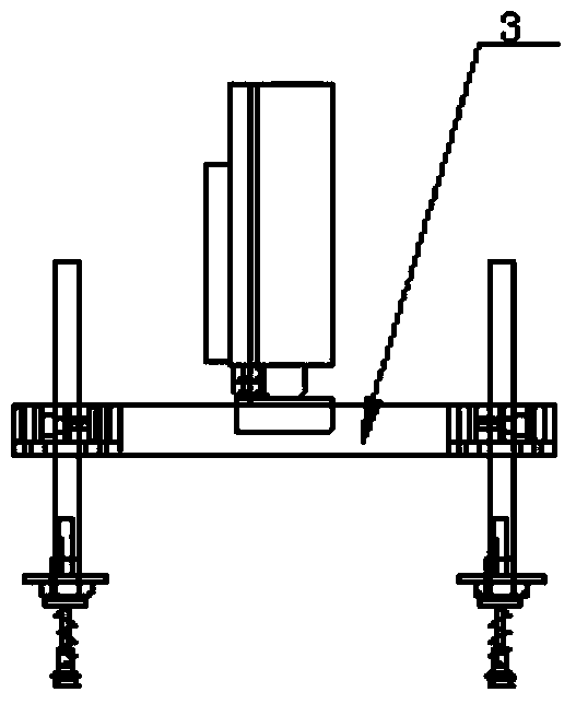 Automatic household appliance power supply test device and test method