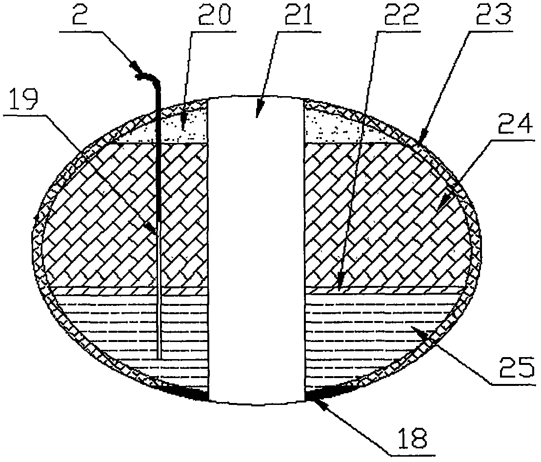 A remote monitoring device and monitoring method for offshore wind power foundation cathodic protection