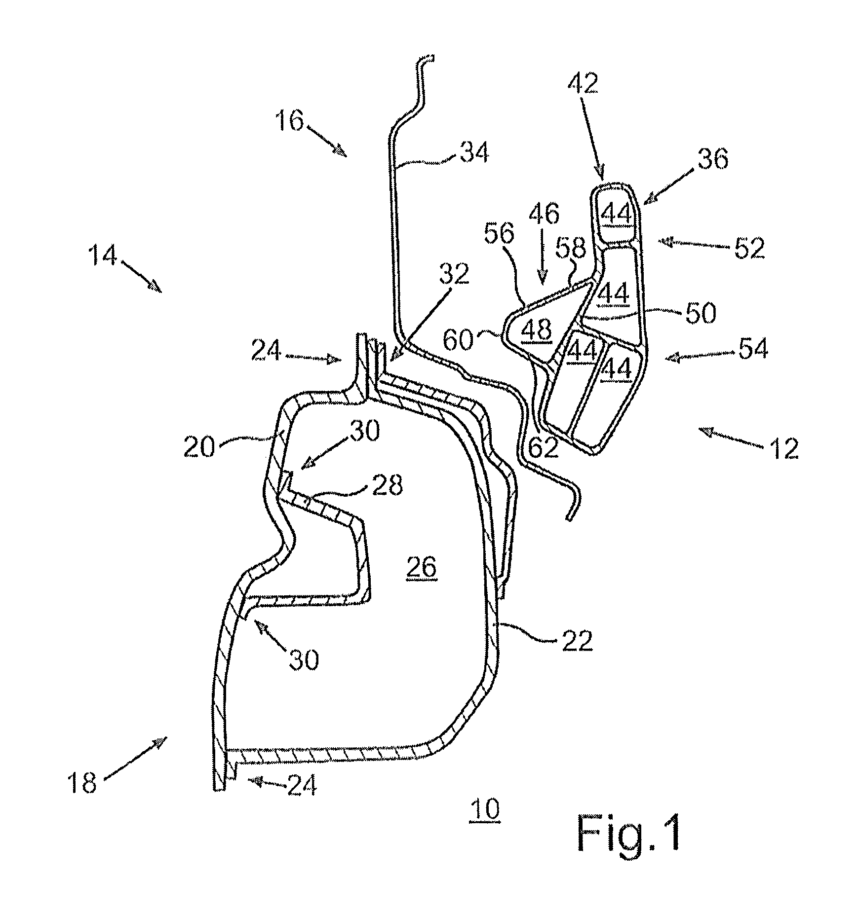 Arrangment of a side door on a body of a motor vehicle